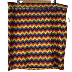 NWT - Target X Pride Chevron Pencil Skirt